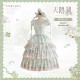 String Ball Cat Swan Lake Top Skirt Set and JSKs(Pre-Order/2 Colours/Full Payment Without Shipping)